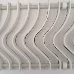 AHS-TLS4: Smooth blade vane demister pad.